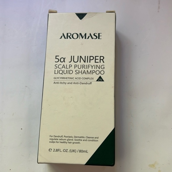 AROMASE Scalp Purifying Liquid Shampoo Anti Itch Anti Dandruff 80ml - New in Box - Picture 2 of 3